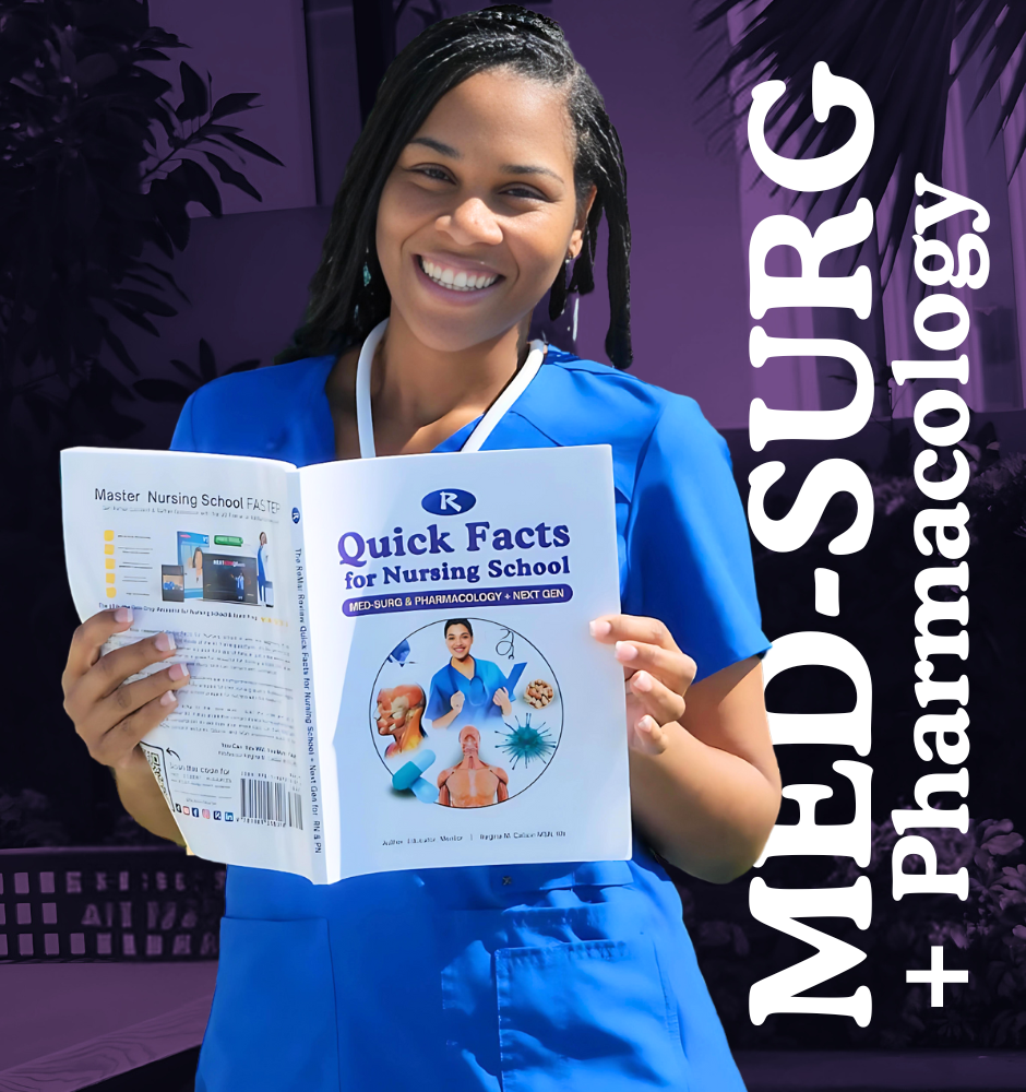 Quick Facts for Nursing School: Med-Surg & Pharmacology (RN & LPN)