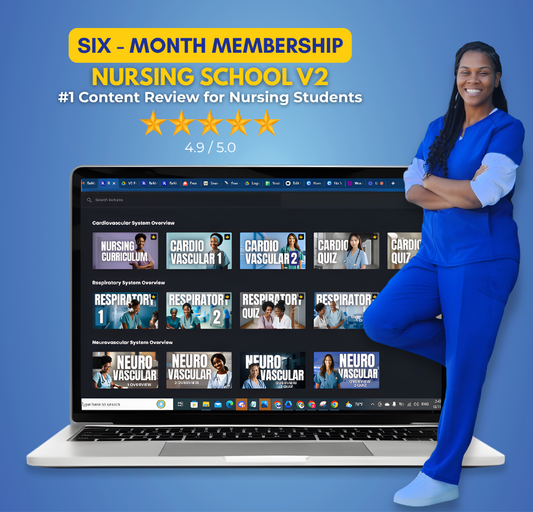 Nursing School Course Membership (6 month access, no book included)