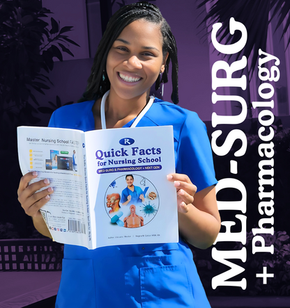 Quick Facts for Nursing School: Med-Surg & Pharmacology (RN & LPN)