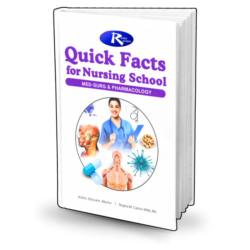 Quick Facts for Nursing School: Med-Surg & Pharmacology (RN & LPN ...
