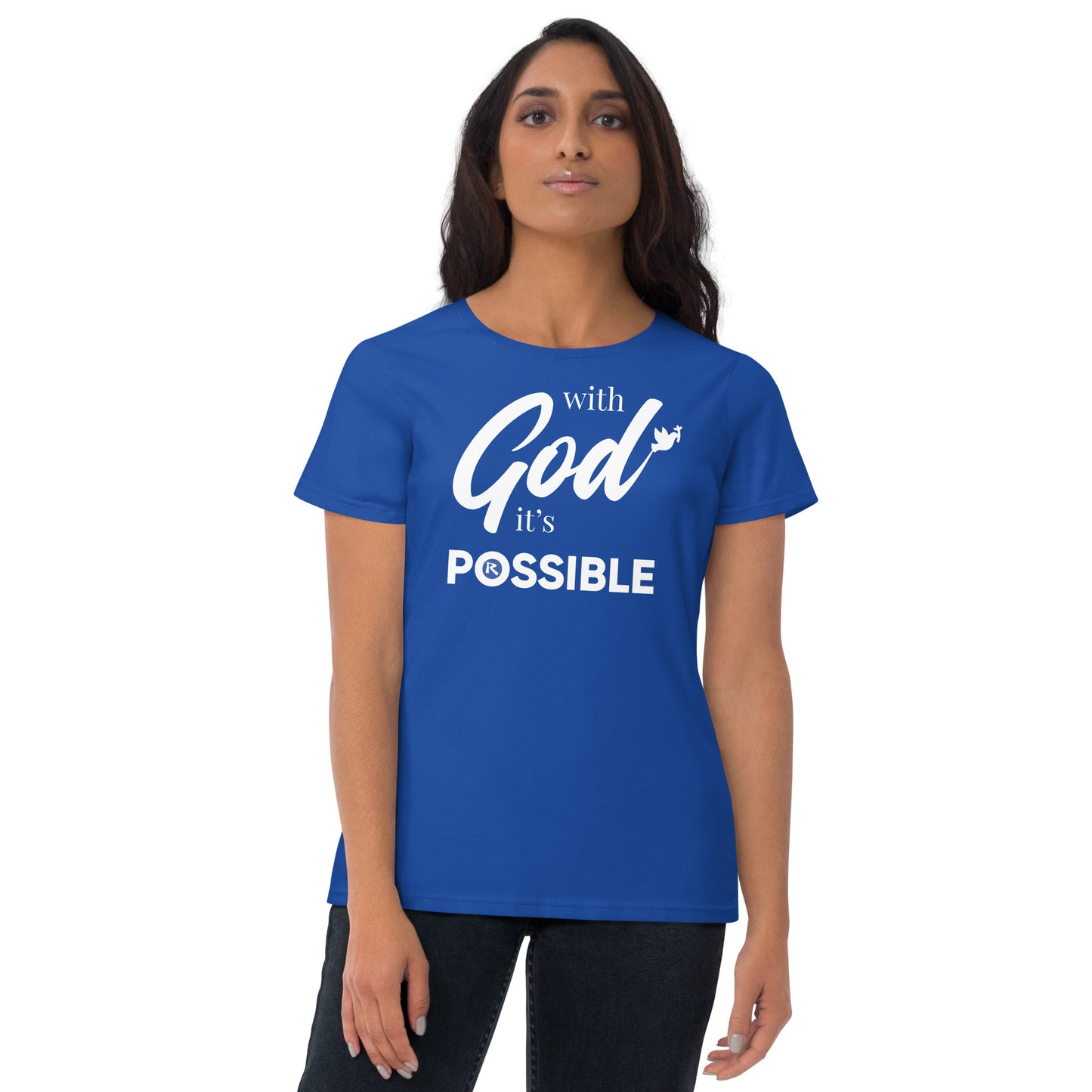 With God, It's POSSIBLE Women's Fit T-Shirt